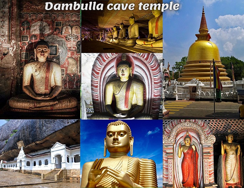 dambulla golden temple, golden temple dambulla, cave temple dambulla