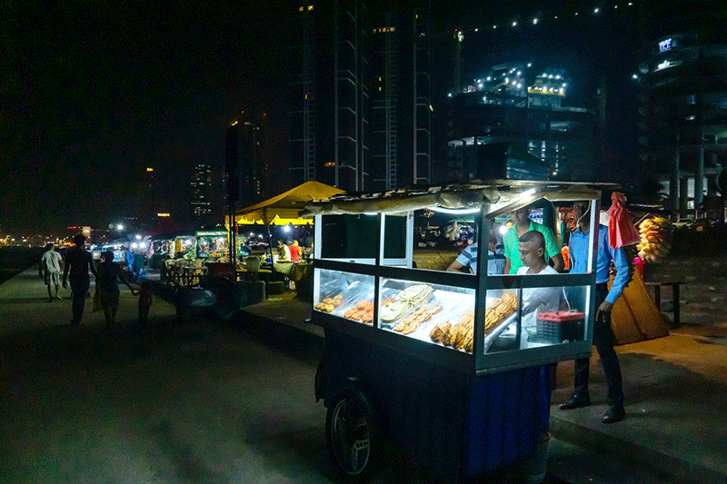 Hawker Stall In Colombo