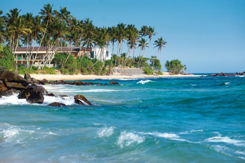 Familienurlaub am Strand in Sri Lanka