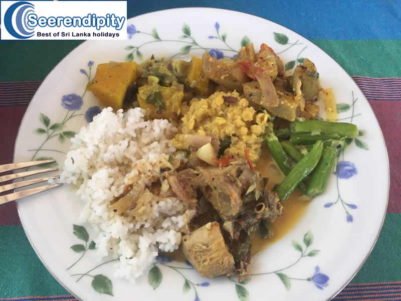How do you stay healthy while enjoying Sri Lankan foods?
